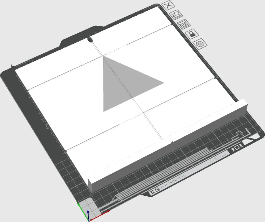 Triangle stencil